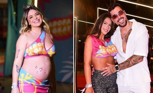 Grávidos, Viih Tube e Lipe Ribeiro dispensam repouso e curtem primeiro dia de festa (Reprodução/Instagram)